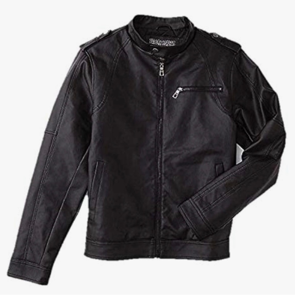whispering Smith leather jacket brown